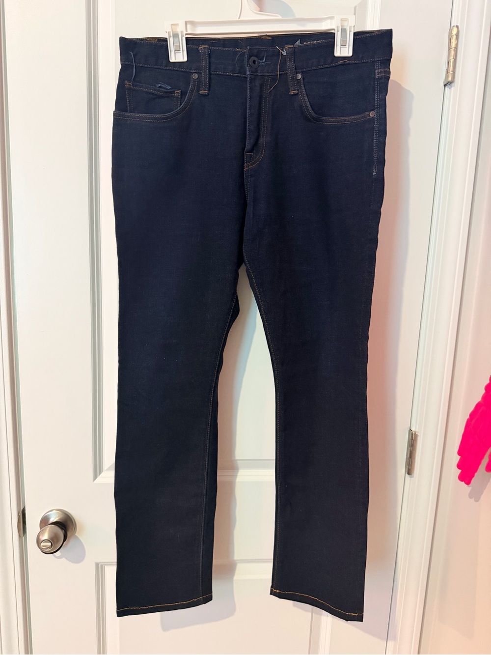 Roark Slim Men's Jeans in Dark Blue Denim